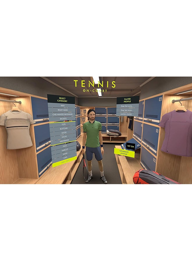 Tennis on court PSVR Compatible - PlayStation 5 (PS5)