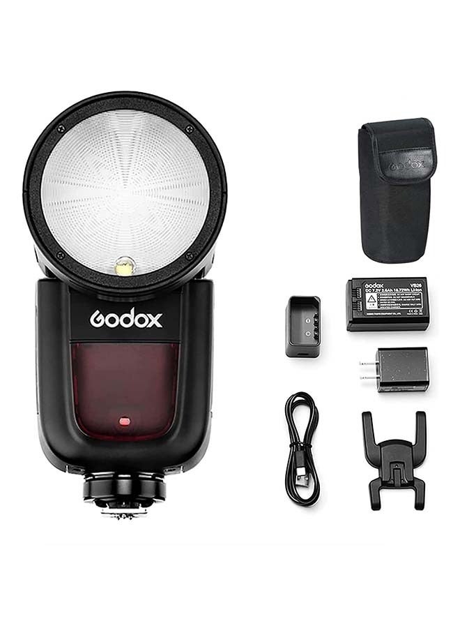 Godox V1-N Camera Flash Speedlite for Nikon Z8 Z9 Z7 Z6 Z5 D850 D810 D750 D610 D7500 D7100 D5300 D3300 D90 D5 D4