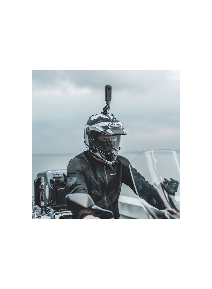 Action Camera Helmet Mount With Caplock Ball Head Arm