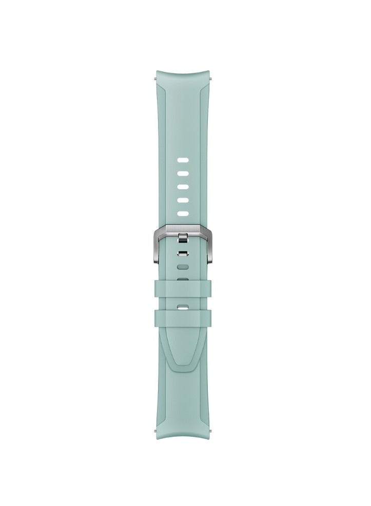 Watch Flora Green Fluororubber Strap | Compatible With Watch 2 Pro, Watch S1 Pro, Watch S1, Watch S1 Active Flora Green