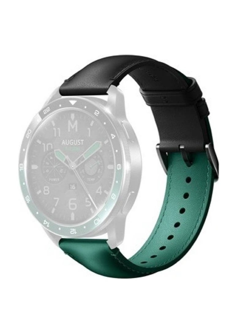 Watch Strap Dual-tone Ceramic | Compatible With Watch S3, Watch S1 Pro, Watch S1, Watch S1 Active, Watch 2 Pro, Watch 2 Black/Green