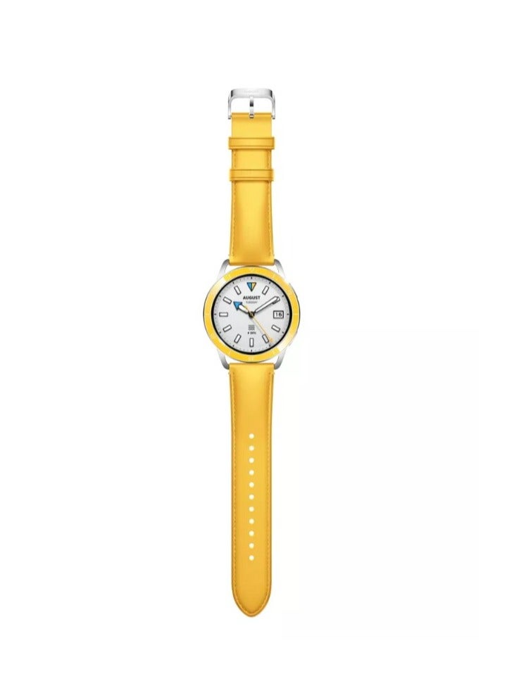 Watch Strap For S3, Watch S1 Pro, Watch S1, Watch S1 Active, Watch 2 Pro, Watch 2 Chrome Yellow