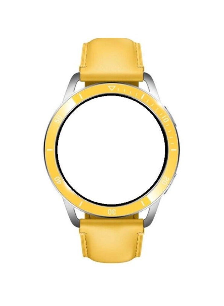 Watch Strap For S3, Watch S1 Pro, Watch S1, Watch S1 Active, Watch 2 Pro, Watch 2 Chrome Yellow