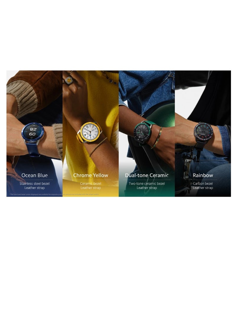 Watch Strap For S3, Watch S1 Pro, Watch S1, Watch S1 Active, Watch 2 Pro, Watch 2 Chrome Yellow