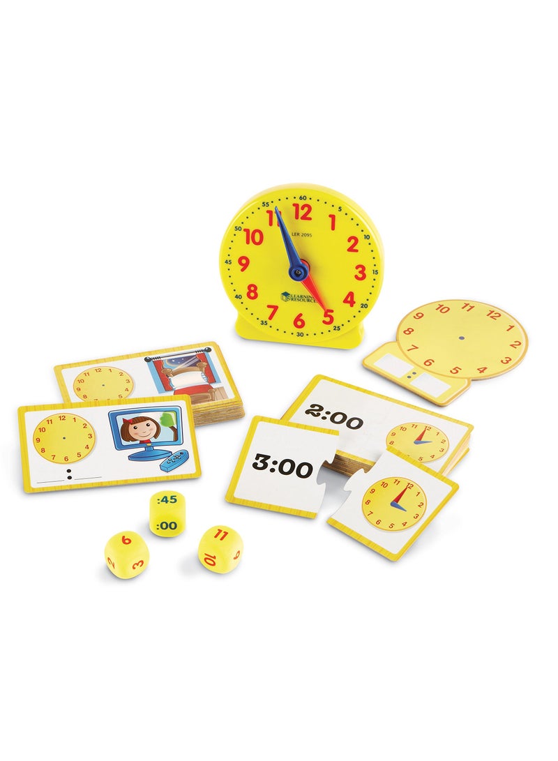 Time Activity Set: Master Analog and Digital Time Skills