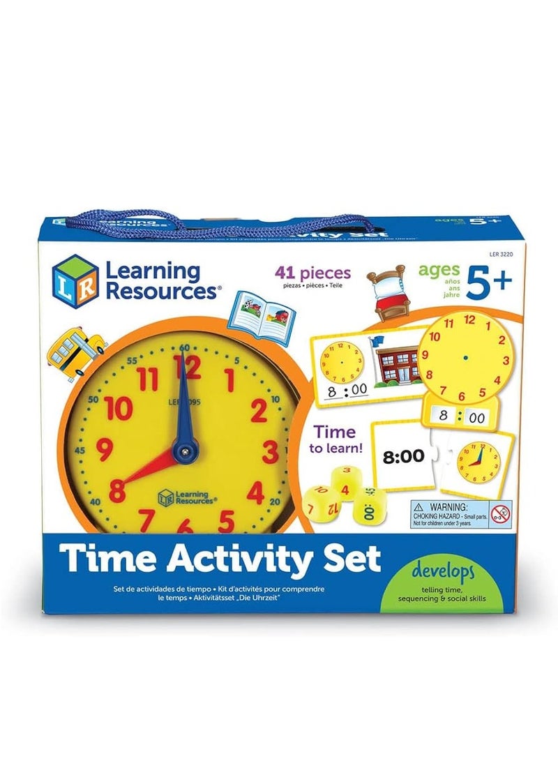 Time Activity Set: Master Analog and Digital Time Skills