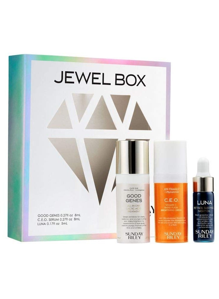 Sunday Riley Jewel Box Kit, 0.7 Fl Oz