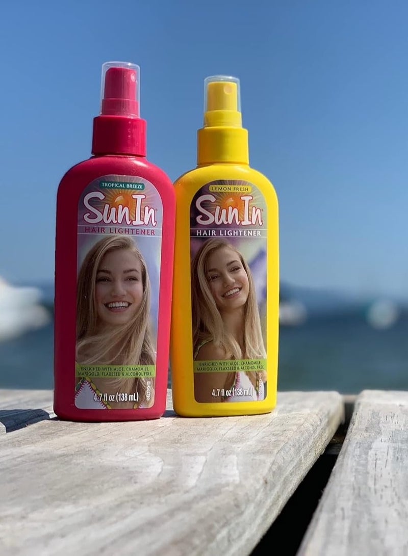 Sun-in Sun In Hair Lightener, Tropical Breeze & Lemon Fresh Combo - Packaging may vary