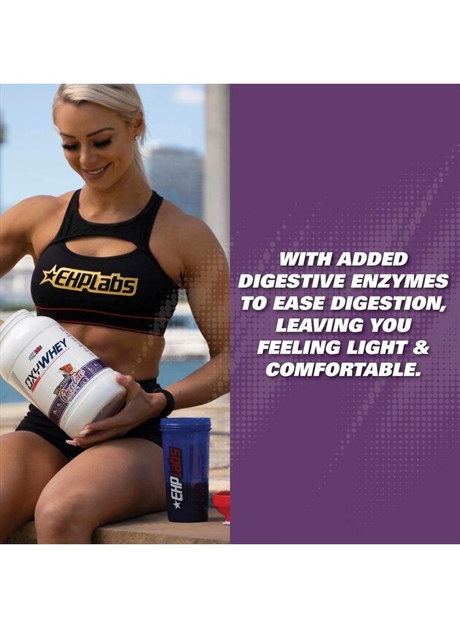 EHPlabs OxyWhey Whey Protein Isolate Powder - 25g of Whey Isolate Protein Powder, Meal Replacement Shake, Sugar Free Protein Powder - 25 Serves (Delicious Chocolate)