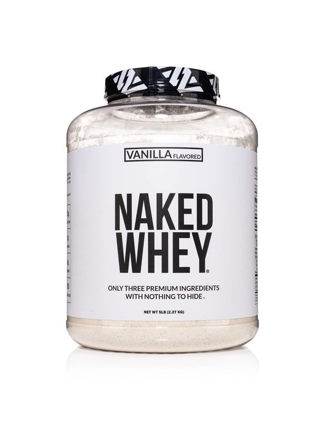 Naked Whey Vanilla Flavored 5 LBs