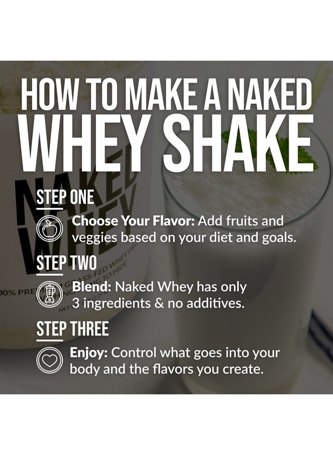 Naked Whey Vanilla Flavored 5 LBs