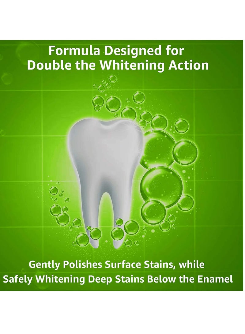 Rembrandt Deeply White + Peroxide Whitening Toothpaste, Peppermint Flavor, 3.5-Ounce (Pack of 2) (Packaging may Vary)