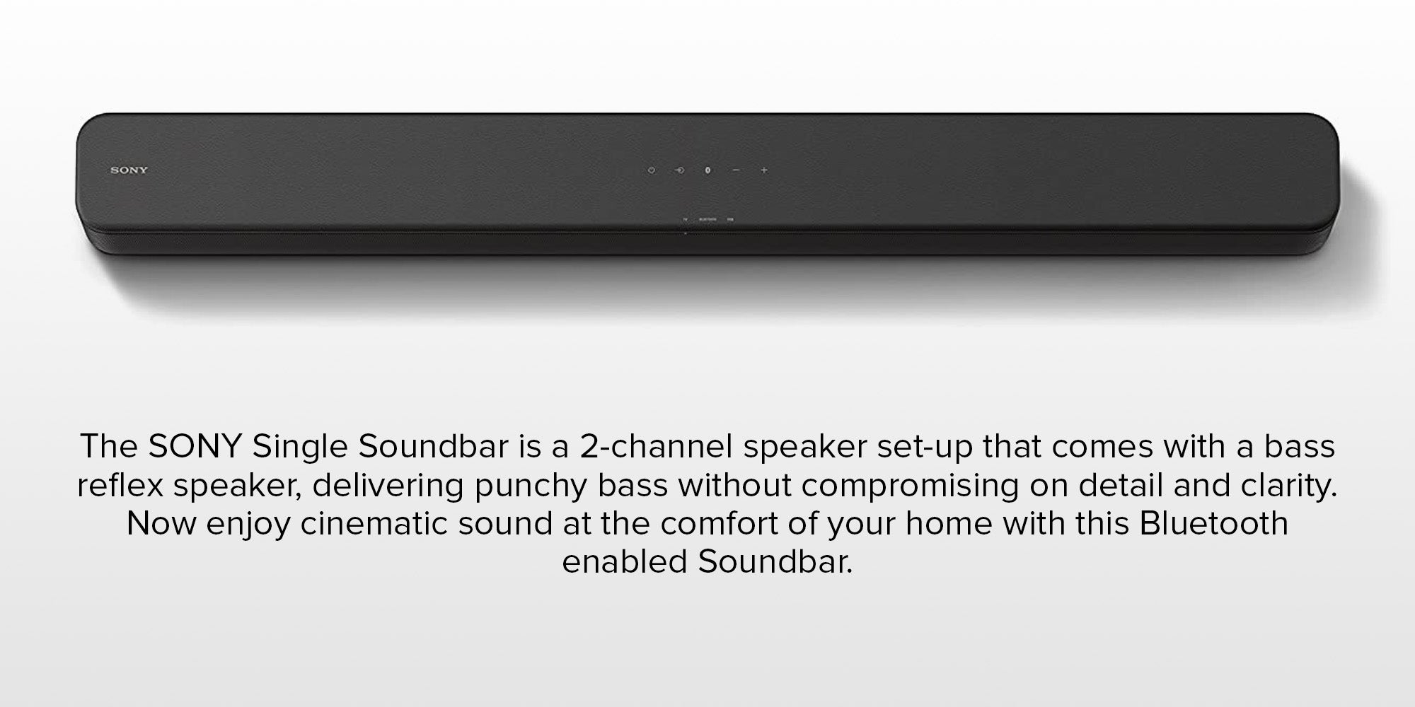 Bluetooth Soundbar Ht-S100F Black