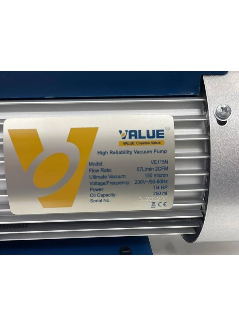 Vacuum Pump with Serial Number VE115N by Value