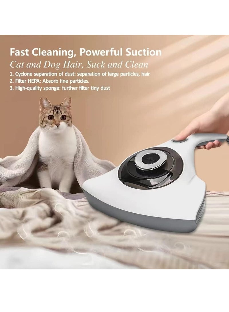 Bed Vacuum Cleaner, UV Mattress Vacuum Cleaner Handheld Vacuum Cleaner, Efficient Cleaning Super Suction Vacuum