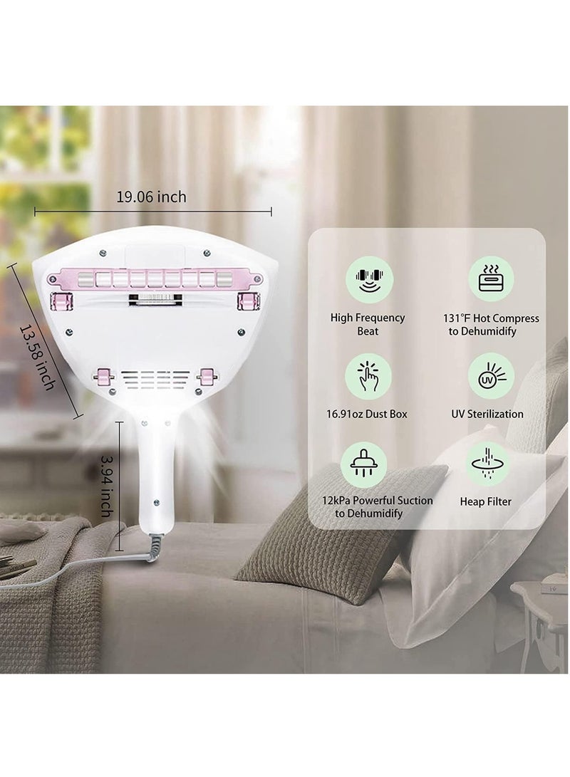 Bed Vacuum Cleaner, UV Mattress Vacuum Cleaner Handheld Vacuum Cleaner, Efficient Cleaning Super Suction Vacuum