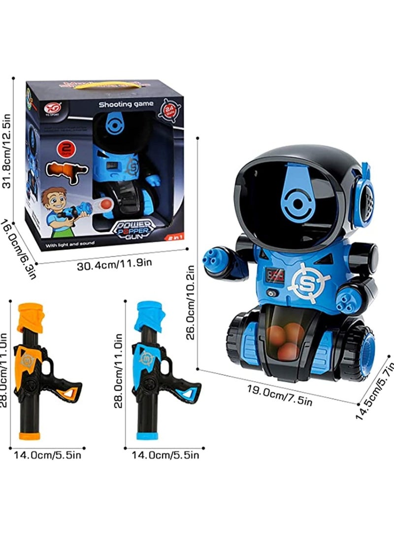 Target Shooting Games Toy for Kids,Robot Shooting Game Gifts for 4 5 6 7 8 9 Year Old Boy,Toy Fun Outdoor Indoor Gift Toys for Boys and Girls