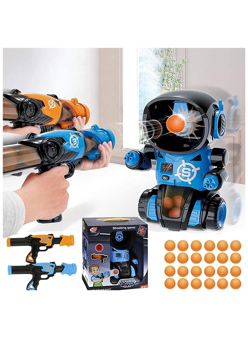 Target Shooting Games Toy for Kids,Robot Shooting Game Gifts for 4 5 6 7 8 9 Year Old Boy,Toy Fun Outdoor Indoor Gift Toys for Boys and Girls