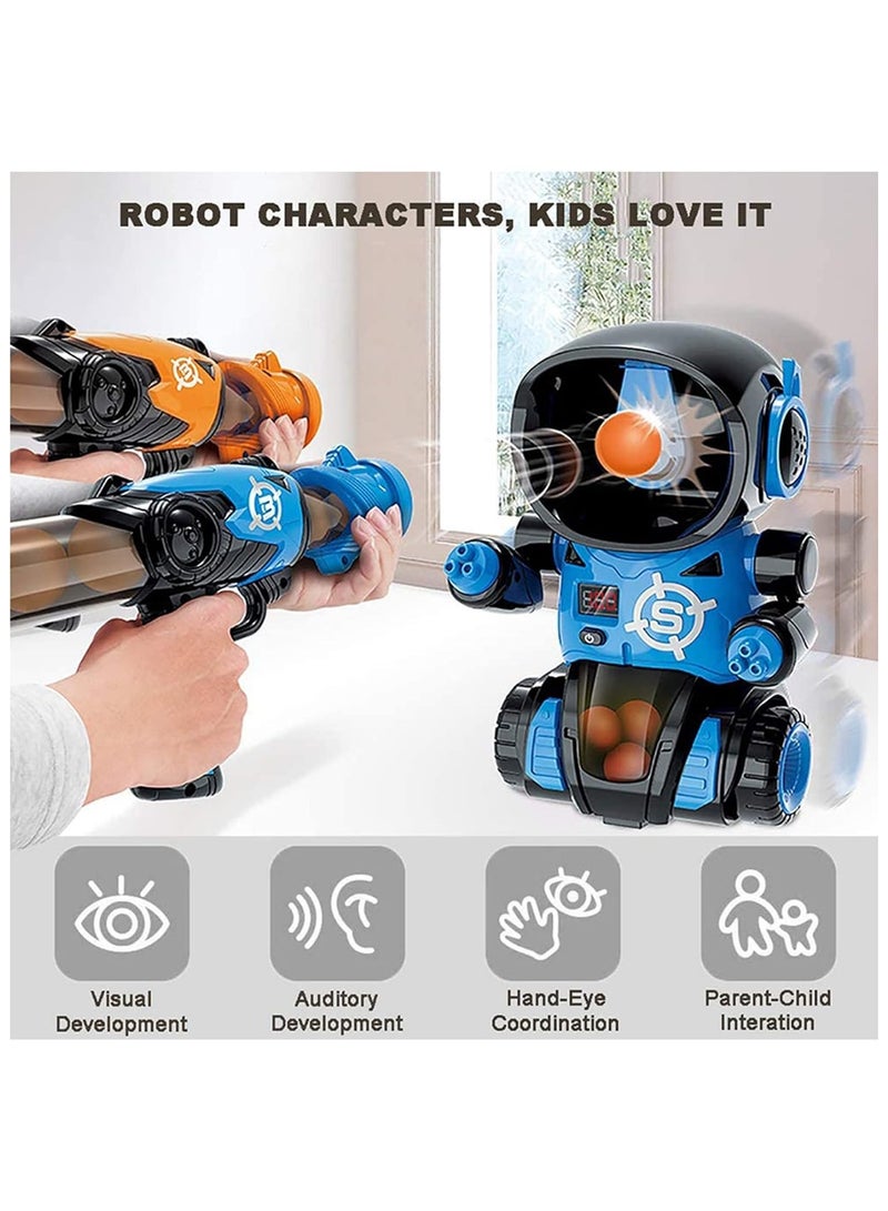 Target Shooting Games Toy for Kids,Robot Shooting Game Gifts for 4 5 6 7 8 9 Year Old Boy,Toy Fun Outdoor Indoor Gift Toys for Boys and Girls