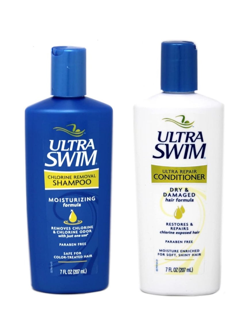 UltraSwim Dynamic Duo Repair Shampoo and Conditioner, 7 fl. Oz.