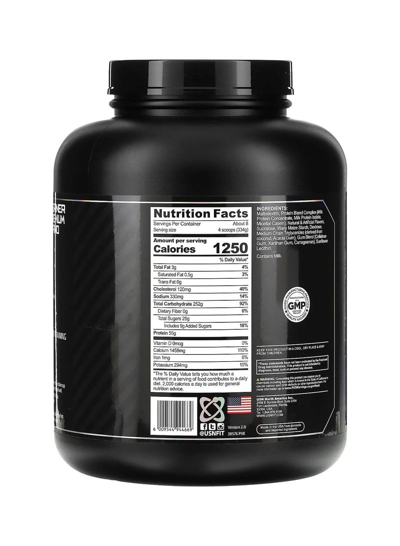 USN Anabolic Mass 2.72 kg Vanilla Flavor 8 Serving