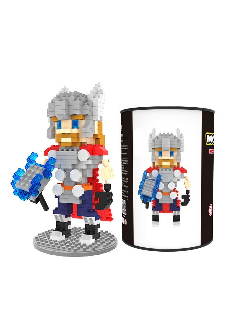 Assembly Toy Puzzle Mini diamond Small Particle Boy And Girl Doll DIY Model Building Block