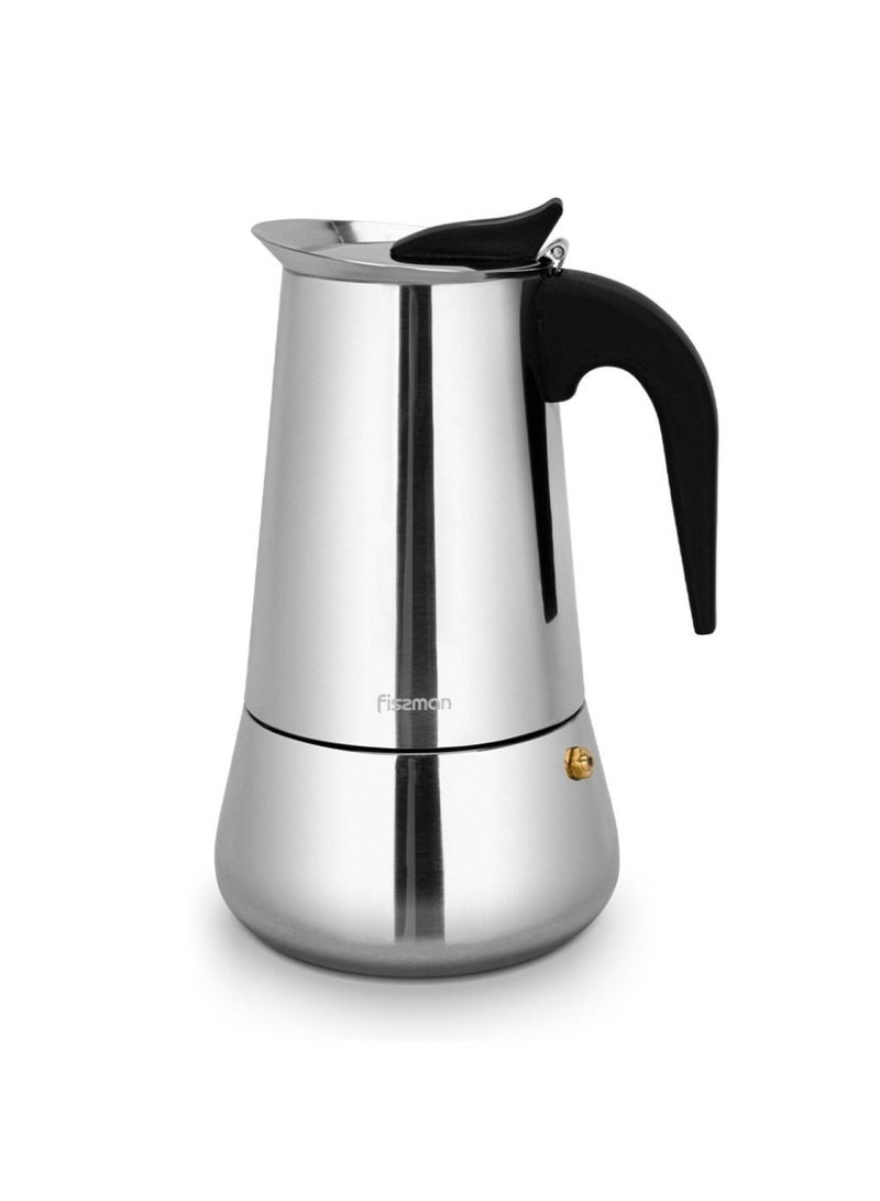 Fissman Coffee Maker - Stainless Steel - Makes 9 Cups