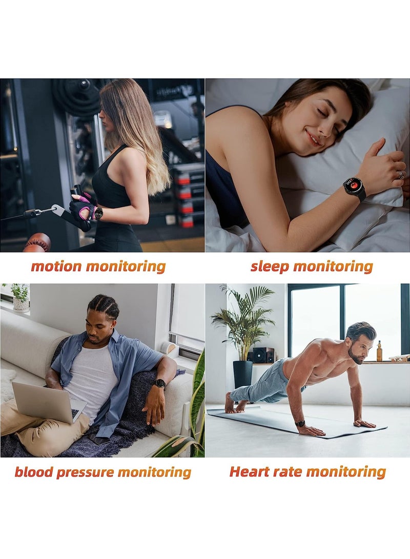 Smart Watch with Earbuds, 2 in-1 Smart Watch for iPhone Compatible, Blood Pressure Watch Pro for Men, IP X7 Waterproof Fitness Tracker MP3, Voice Recorder, Heart Rate Sleep Monitor, Long Time Standby