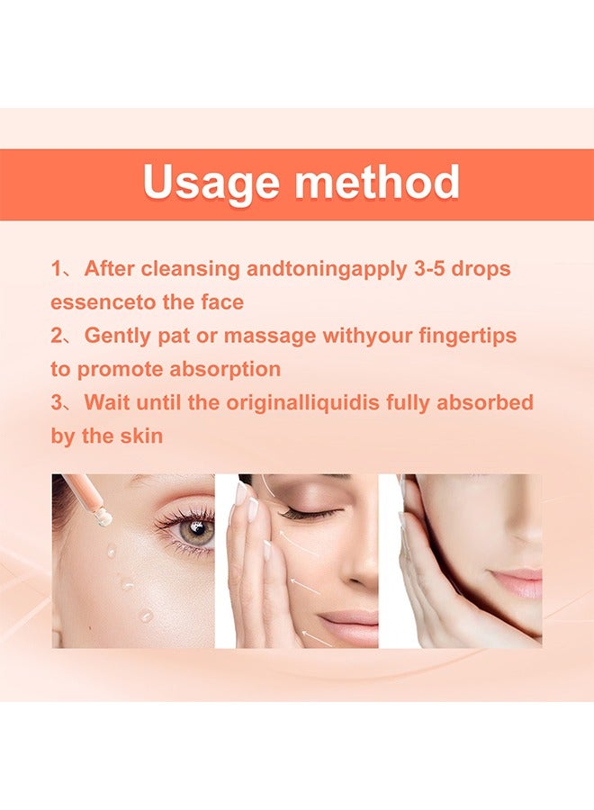 Squalane + Vitamin C Rose Oil,Has The Effect Of Moisturizing, Anti Deep Wrinkle, Brighten&Firms,Suitable For All Skin Types 30ml