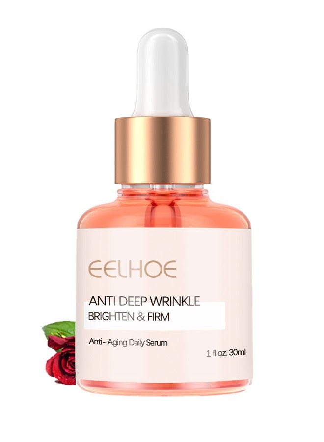 Squalane + Vitamin C Rose Oil,Has The Effect Of Moisturizing, Anti Deep Wrinkle, Brighten&Firms,Suitable For All Skin Types 30ml