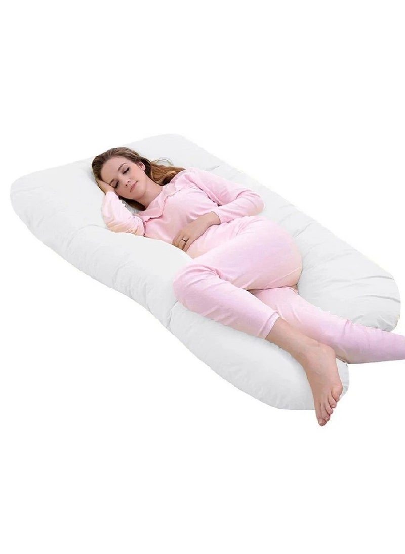 U Shaped Pillow Super Quality Pregnancy Maternity Full Body Support 130x70cm