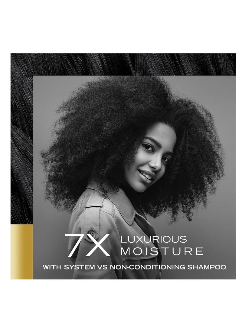 TRESemmé Shampoo Moisture Rich 3 Count for Dry Hair Professional Quality Salon-Healthy Look and Shine Moisture Rich Formulated with Vitamin E and Biotin 28 oz