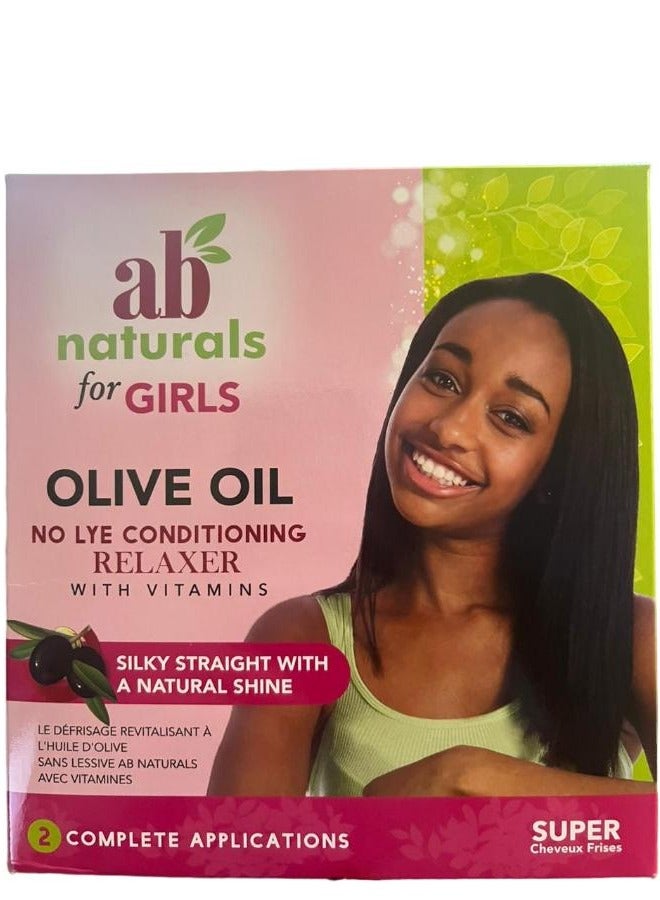 Olive Oil  No Lye Conditioning Relaxer 2 Complete Application Super