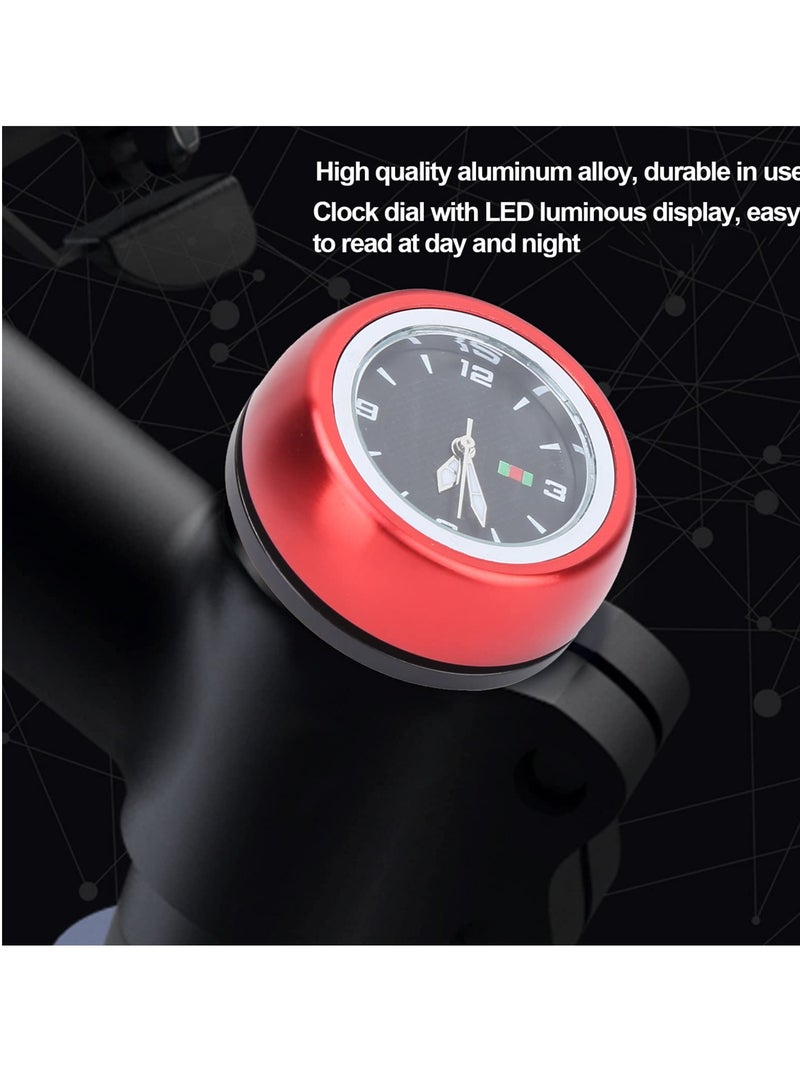Bike Headset Cover Aluminum Alloy ,Multi-Functional Headset Cover with Clock dial Headset Top Cap- Easy to Install and Waterproof