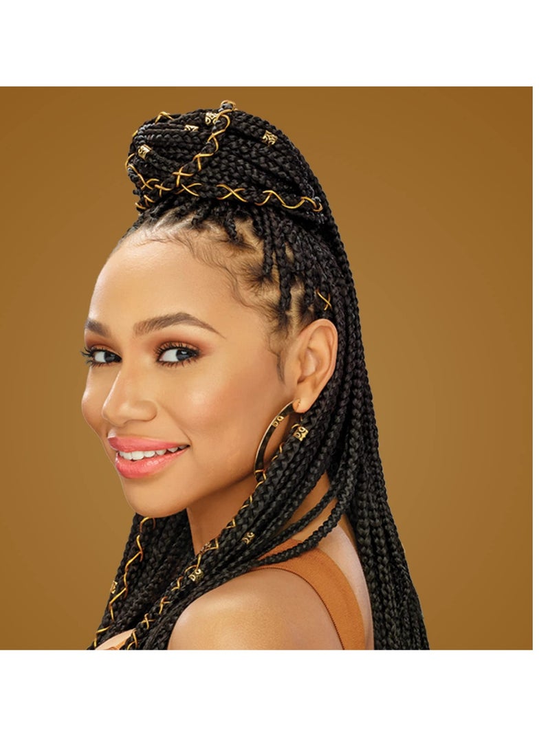 African Pride Black Castor Miracle Extra Hold Braid, Loc, Twist Gel, Tames Frizz & Edges, No Parabens, Sulfates, Mineral Oil or Petrolatum, Contains Black Castor & Coconut Oil