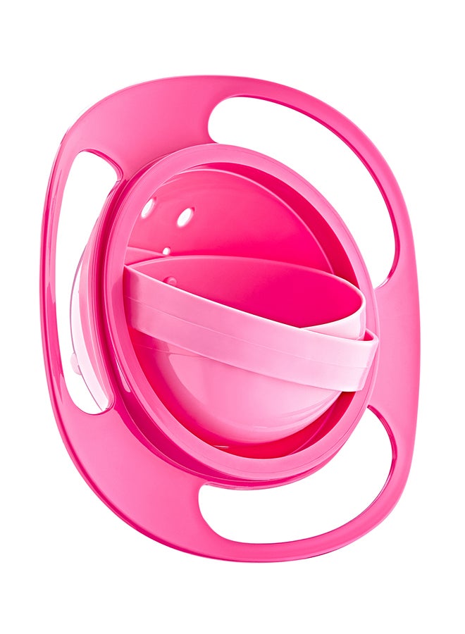 Baby Bowl for 6 Months+ - Amazing 360 Degree Rotating Spill-Proof Snack Bowl for Babies and Children - Dishwasher Safe with Snap-On Lid