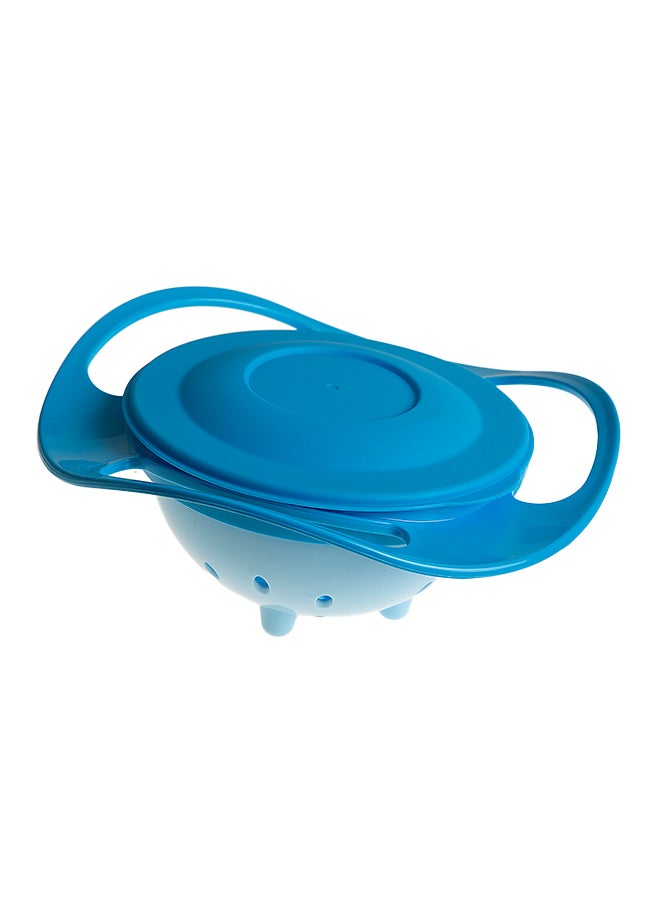 Baby Bowl for 6 Months+ - Amazing 360 Degree Rotating Spill-Proof Snack Bowl for Babies and Children - Dishwasher Safe with Snap-On Lid