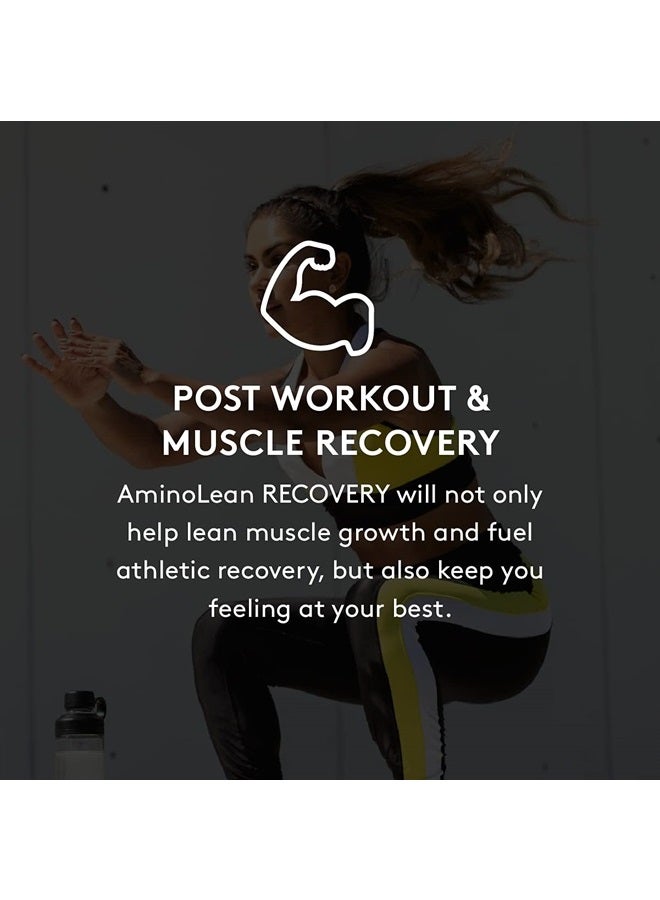 RSP AminoLean Recovery - Post Workout BCAAs Amino Acids Supplement + Electrolytes, BCAAs and EAAs for Hydration Boost, Immunity Support - Muscle Recovery Drink, Vegan Aminos, Tropical Punch
