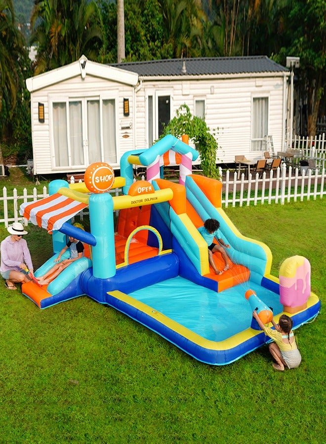 Home Use Kids Playground Inflatable Water Slide Combo Inflatable Bouncer Jumping Castle Bounce House For Kids