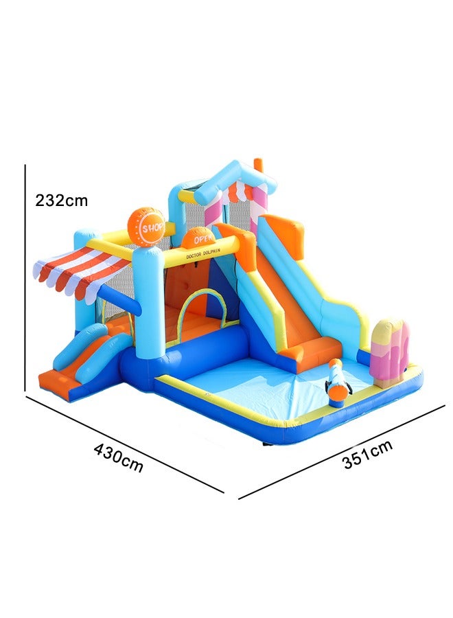 Home Use Kids Playground Inflatable Water Slide Combo Inflatable Bouncer Jumping Castle Bounce House For Kids