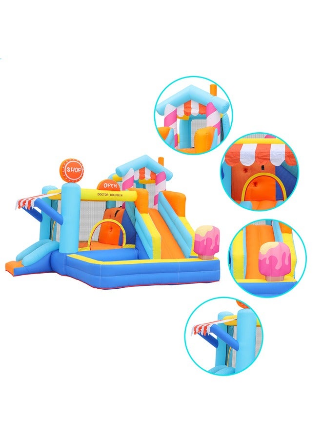 Home Use Kids Playground Inflatable Water Slide Combo Inflatable Bouncer Jumping Castle Bounce House For Kids