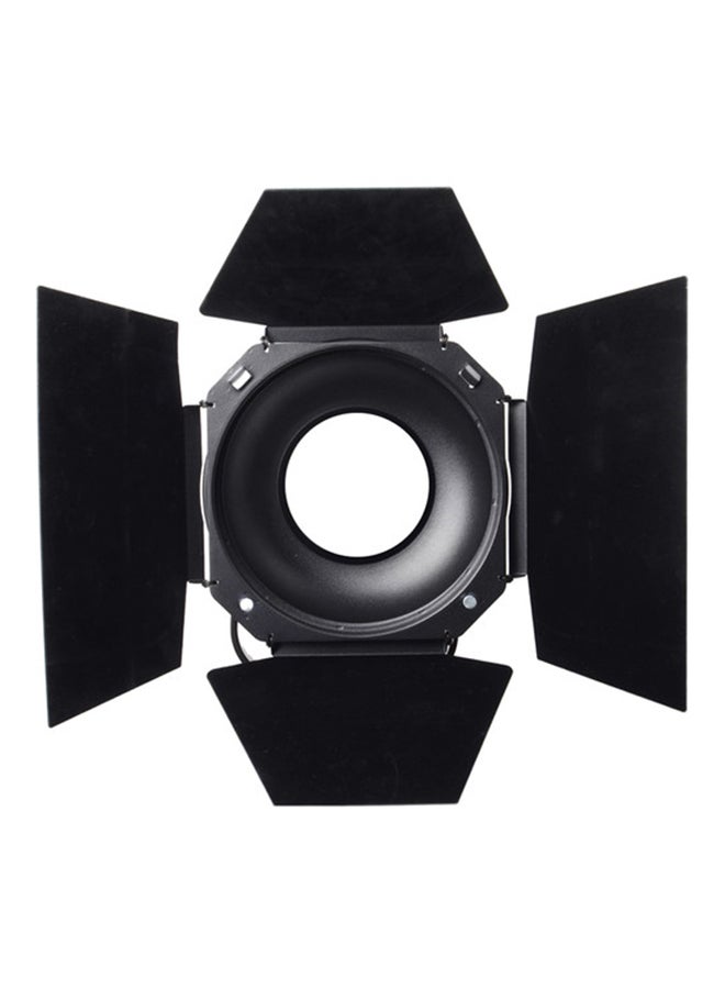 Barndoor For Studio Video Light Black