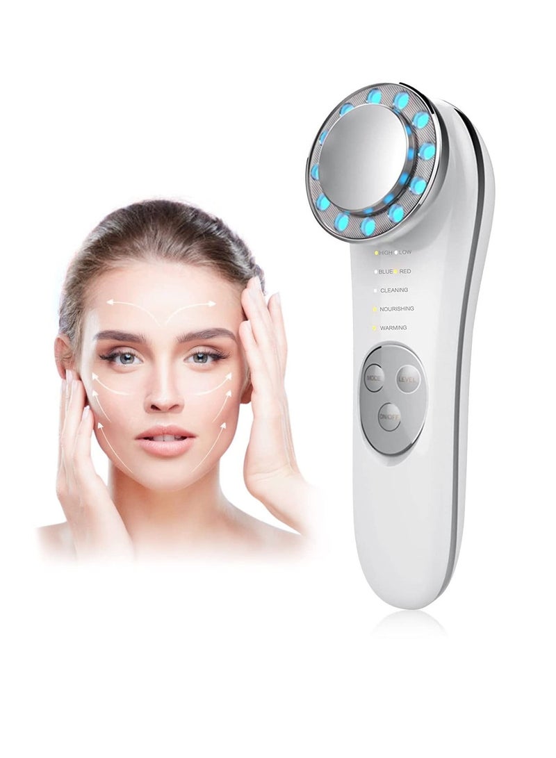 Facial Massager, Skin Care Tools 7 in 1 High Frequency Facial Machine, Skin Care Galvanic Facial Machine