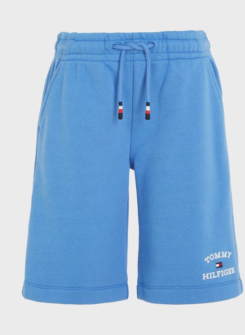 Youth Monogram Sweat Shorts