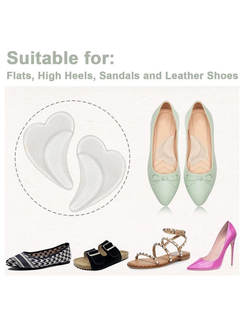 2 Pairs Arch Support Cushions for Plantar Fasciitis