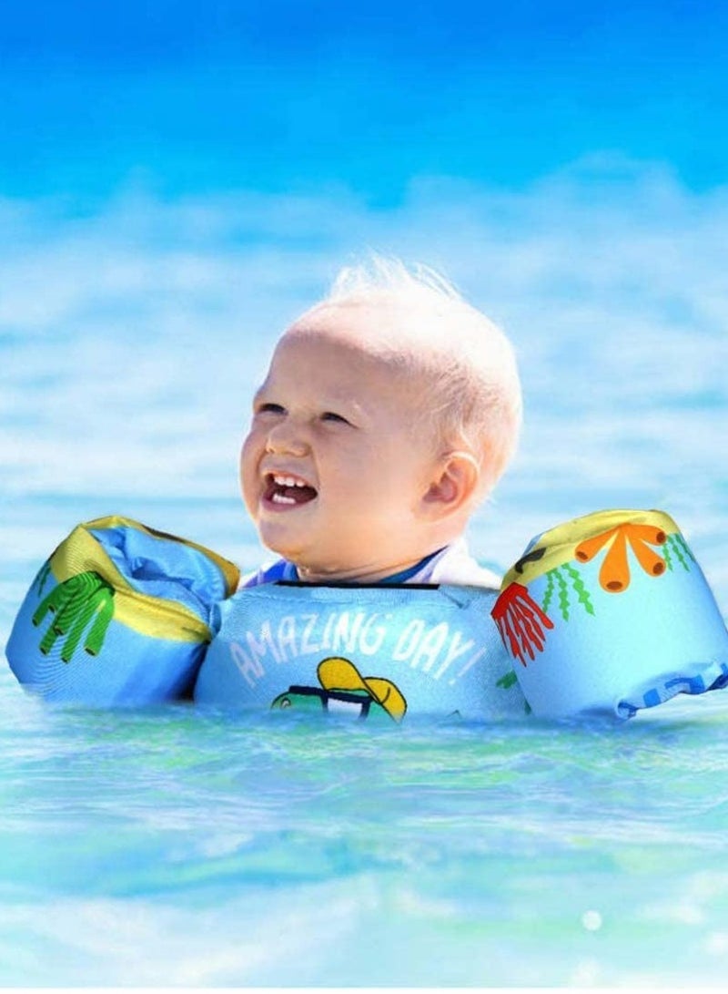 Swimming Float Vest for Kids Toddler Swimming Aids Arm Floaties for 2 6 Year Old, 14 25KG Learning to Swim