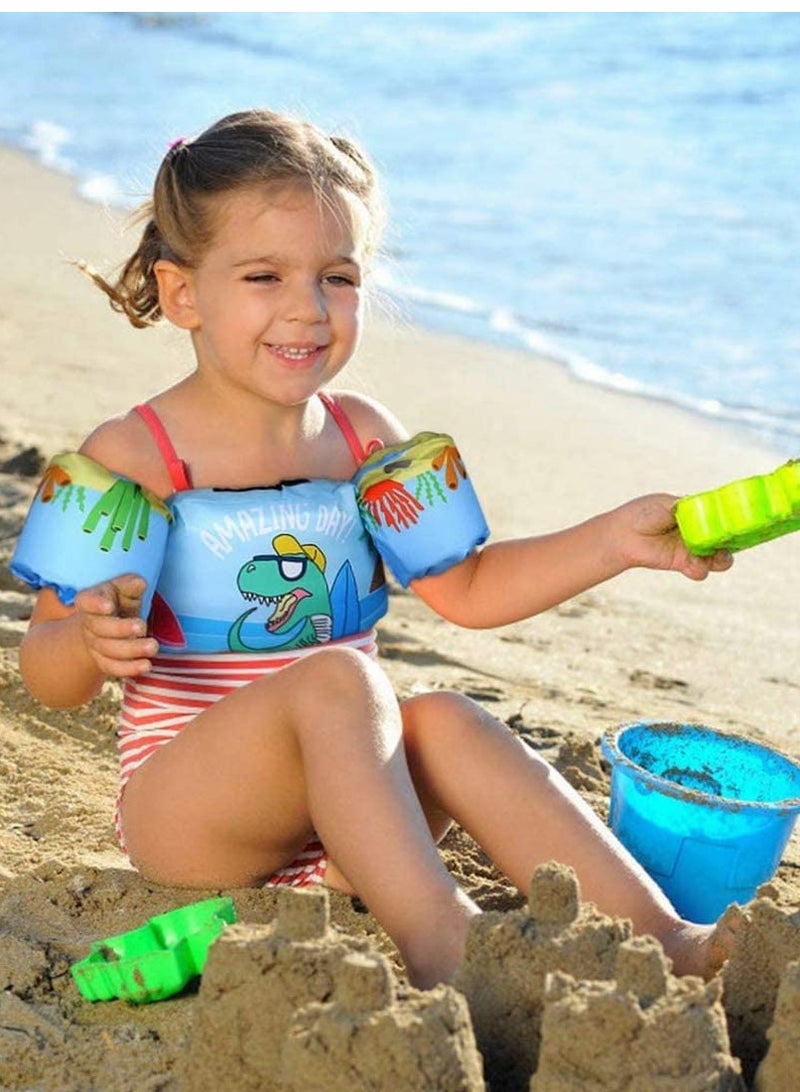 Swimming Float Vest for Kids Toddler Swimming Aids Arm Floaties for 2 6 Year Old, 14 25KG Learning to Swim