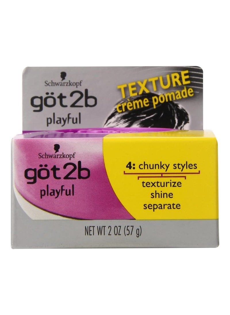 Schwarzkopf Got2b Playful Pomade 57g