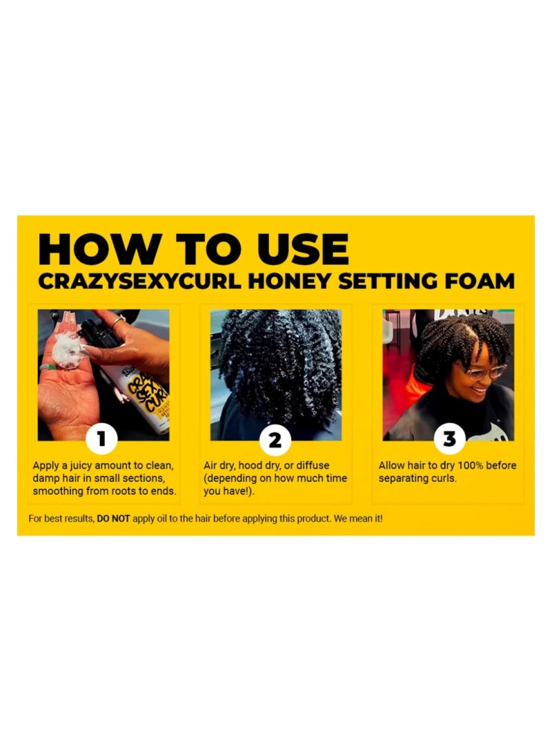 BEE Girl Honey Setting Foam 7oz