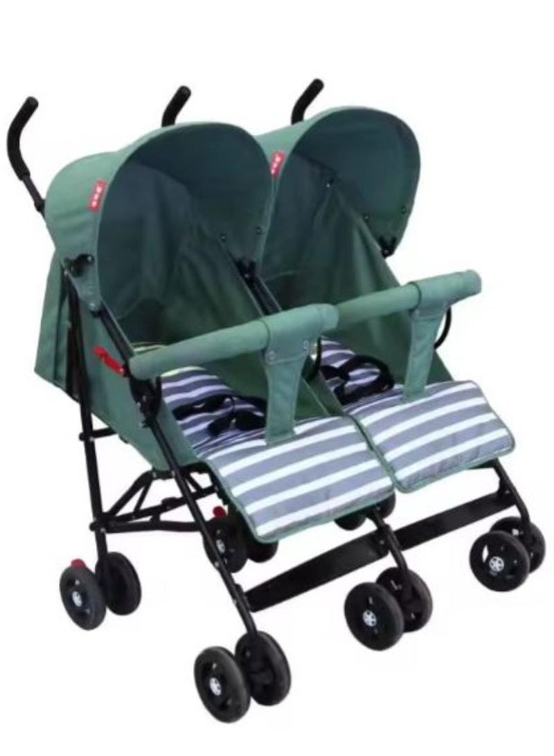 VIP STARS Small Light Weight Twin Stroller Foldable, 1 Piece Assorted